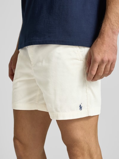 Polo Ralph Lauren Classic fit korte broek met elastische band Offwhite - 3