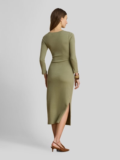 Lauren Ralph Lauren Sukienka casualowa o kroju slim fit z mieszanka bawełny model 'IMALAH' Khaki 5