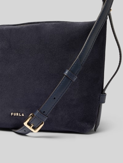 FURLA Hobo Bag mit Reißverschluss Modell 'TONIE' Dunkelblau 2