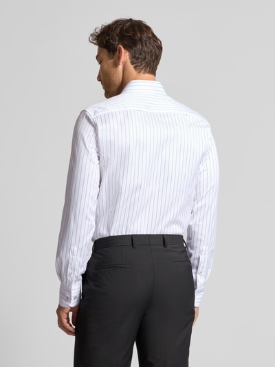 ETERNA Slim fit zakelijk overhemd met kentkraag Wit - 5