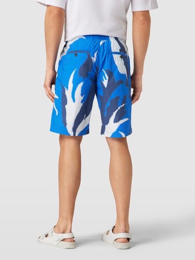 Tommy Hilfiger Bermuda met all-over motief Koningsblauw - 5