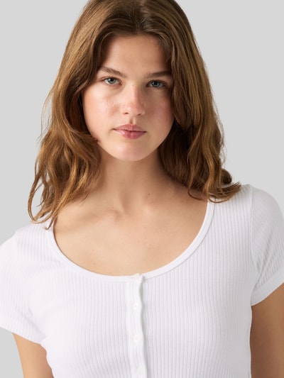 Levi's® Slim fit t-shirt van katoenmix Wit - 2