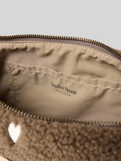 STUDIO NOOS Bauchtasche aus Teddyfell Modell 'Teddy' Taupe 5