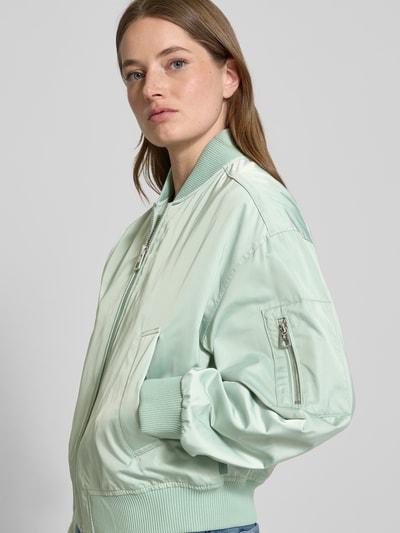 Marc O'Polo Regular Fit Blouson im Aviator-Stil aus Twill Mint 3