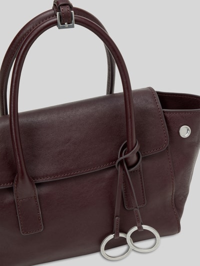 Marc O'Polo Torba shopper ze skóry bydlęcej z przegródką zapinaną na zamek błyskawiczny Średniobrązowy 5