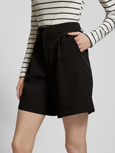 Only Shorts mit Bundfalten Modell 'BERRY' Black 3