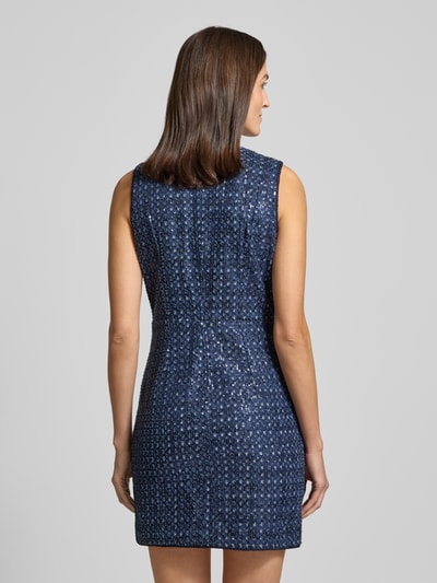 Guess Mini-jurk met all-over pailletten, model 'Gabriela' Blauw - 5