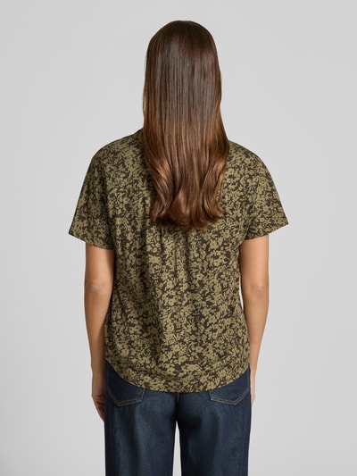 Marc O'Polo Regular-Fit T-Shirt aus reiner Baumwolle Oliv 5