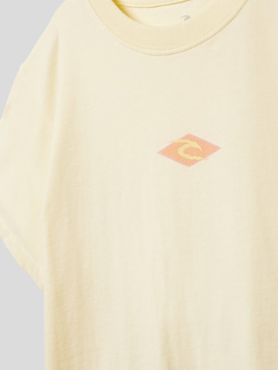 Rip Curl T-shirt z nadrukiem z motywem z tyłu Żółty 2