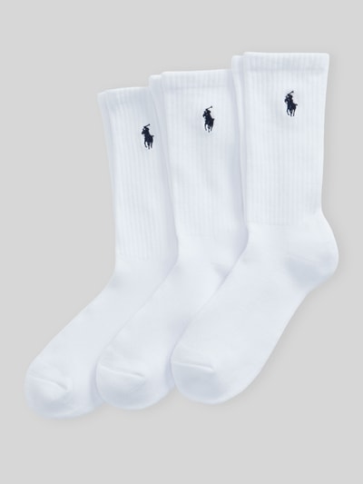 Polo Ralph Lauren Socken aus Baumwoll-Mix im 3er-Pack Weiss 1