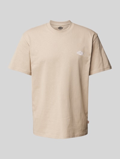 Dickies T-Shirt mit Label-Print Modell 'SUMMERDALE' Beige 2