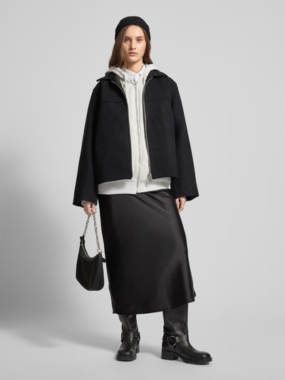 Gina Tricot Oversized sweatjack met capuchon Lichtgrijs - 1