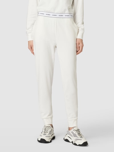 Guess Jogpants mit Eingrifftaschen Weiss 4