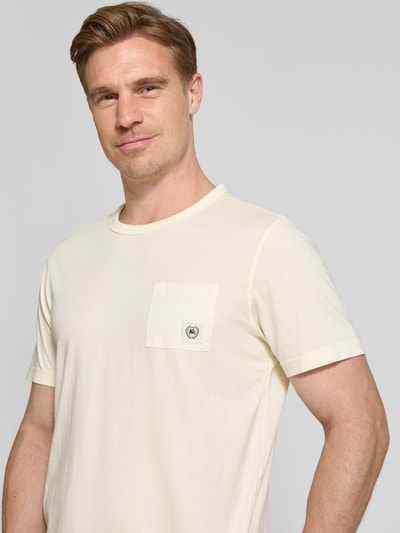Lerros T-Shirt mit Rundhalsausschnitt Offwhite 3