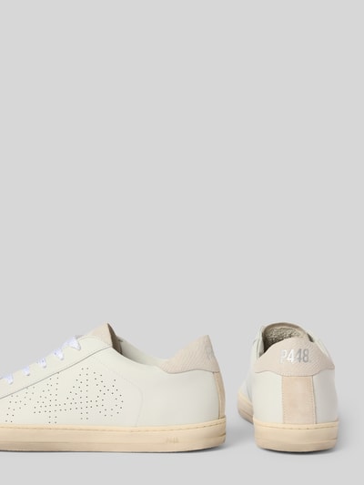 P448 Sneakersy sznurowane model ‘JOHN’ Biały 2