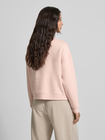 Weekend Max Mara Regular fit sweatshirt van katoenmix, model 'GERBA' Lichtroze - 5