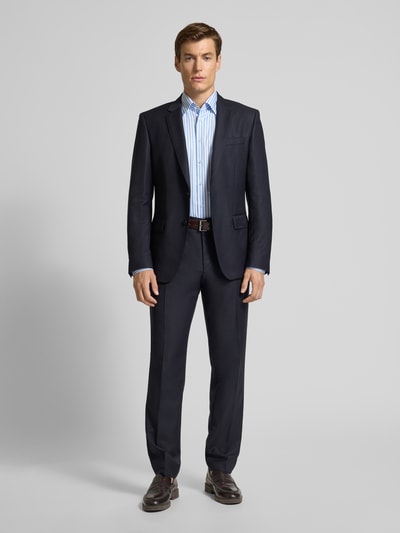 ETERNA Modern Fit Business-Hemd mit Knopfleiste Bleu 1