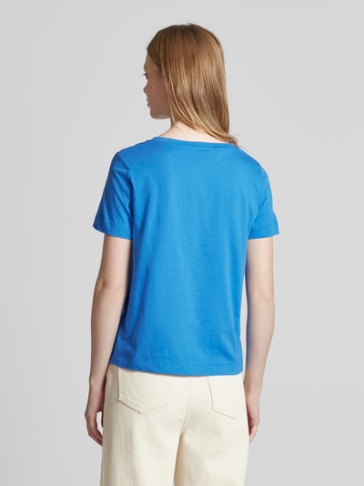 Gant Regular Fit T-Shirt mit Label-Stitching Royal 5