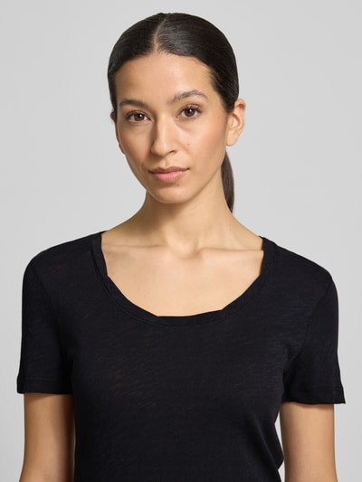 Marc O'Polo Regular Fit T-Shirt aus reiner Baumwolle Marine 3