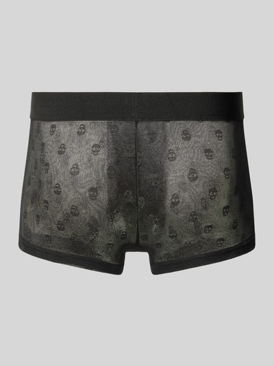 HOM Trunks im semitransparenten Design Modell 'Dark' BLACK 3