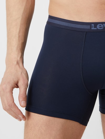 Levi's® Obcisłe bokserki z dodatkiem streczu w zestawie 2 szt. Granatowy 2