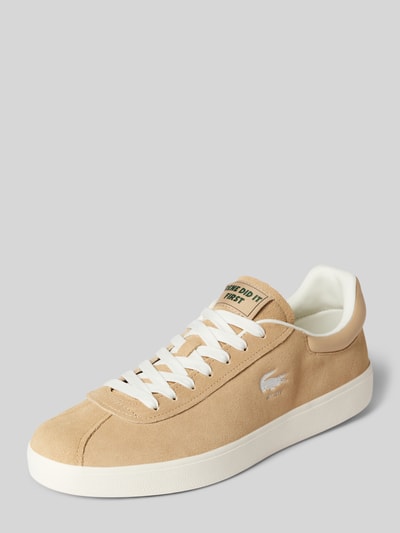 Lacoste Sneakers met labeldetails, model 'BASESHOT' Beige - 1