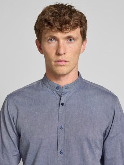 BOSS Orange Regular Fit Freizeithemd aus reiner Baumwolle Modell 'RACE' Marine 3