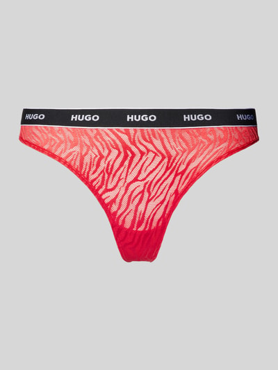 HUGO String in semi-transparant design Rood - 1