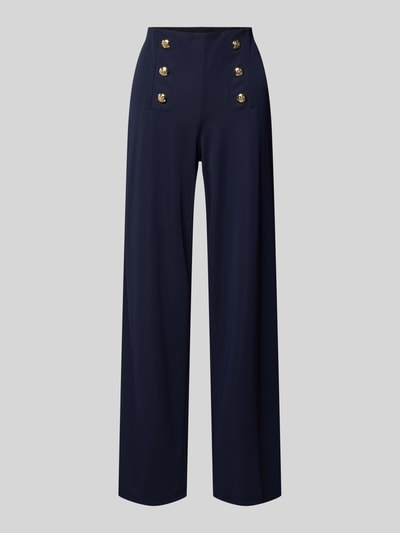 Lauren Ralph Lauren Stoffen broek met steekzakken, model 'CORYDON' Marineblauw - 2