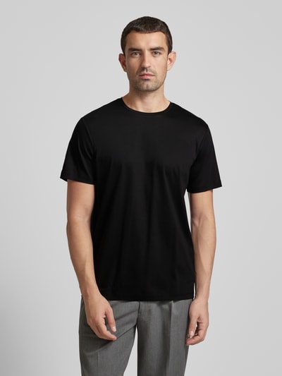 Roy Robson T-Shirt mit Rundhalsausschnitt Black 4