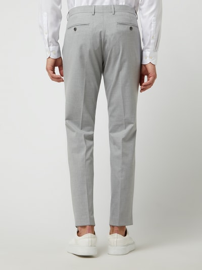 Christian Berg Men Pantalon met stretchgehalte Middengrijs - 5