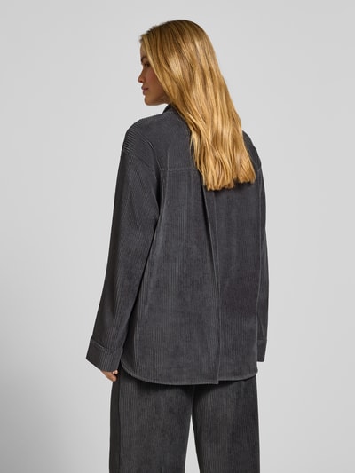 JAKE*S STUDIO WOMAN Hemdbluse mit Knopfleiste Dunkelgrau 5