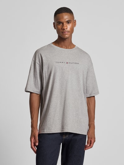 Tommy Hilfiger Relaxed Fit T-Shirt aus reiner Baumwolle Hellgrau 4