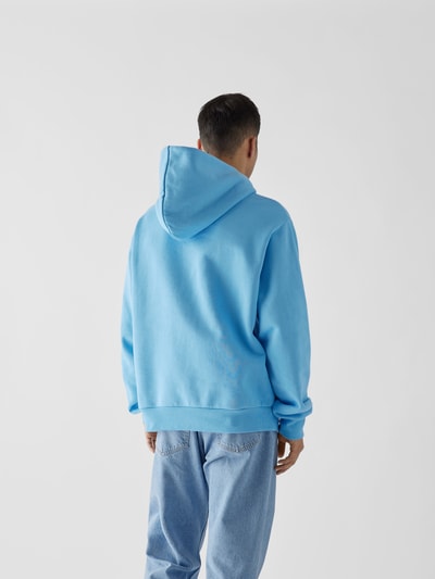 Marni Hoodie mit Label-Print Blau 5