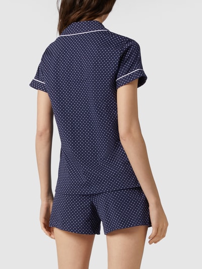 Lauren Ralph Lauren Pyjama van katoen Donkerblauw - 4