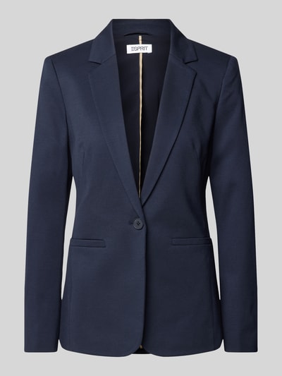 Esprit Blazer met knoopsluiting Marineblauw - 2