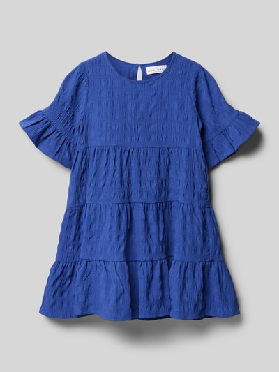 DANAMADE Kleid mit Rundhalsausschnitt Blau 1