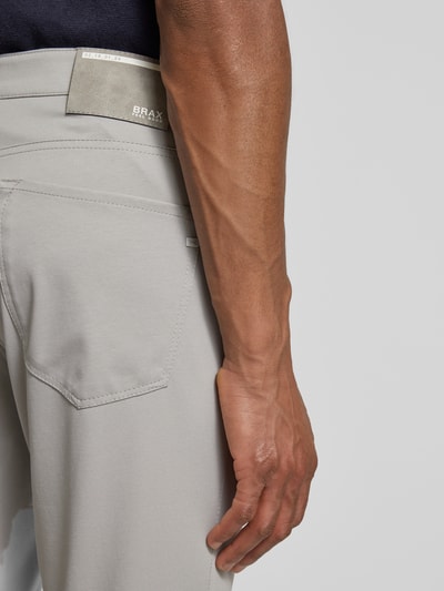 Brax Spodnie z 5 kieszeniami model ‘CHUCK’ Srebrny 3