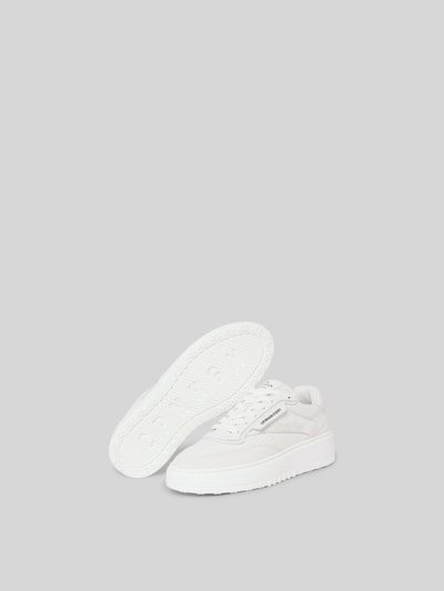 Copenhagen Sneaker aus echtem Leder Weiss 4