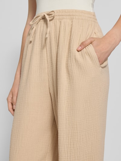 Tom Tailor Denim Straight leg broek van mousseline Lichtroze - 3