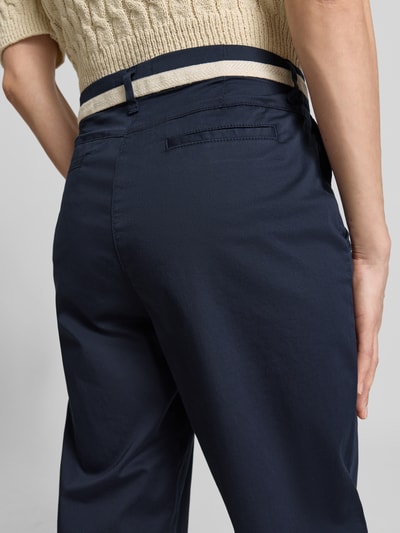 Raphaela By Brax Regular Fit Chino aus Baumwoll-Mix Modell 'CARRIE' Dunkelblau 3