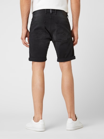 Replay Tapered Fit Jeansshorts mit Stretch-Anteil  Black 5