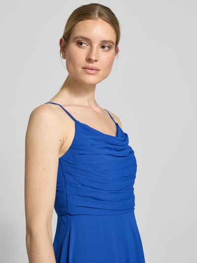 Jake*s Cocktail Cocktailkleid mit Wasserfall-Ausschnitt Royal 3