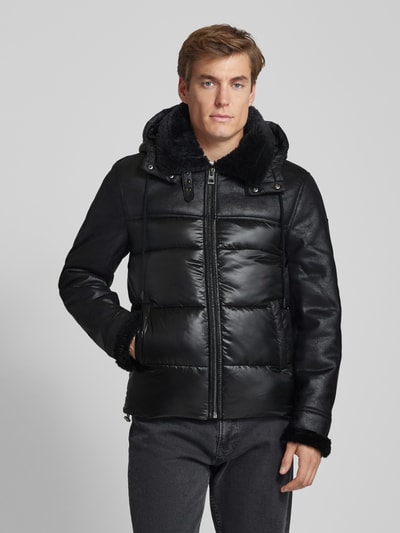 Guess Steppjacke mit Kapuze Black 4