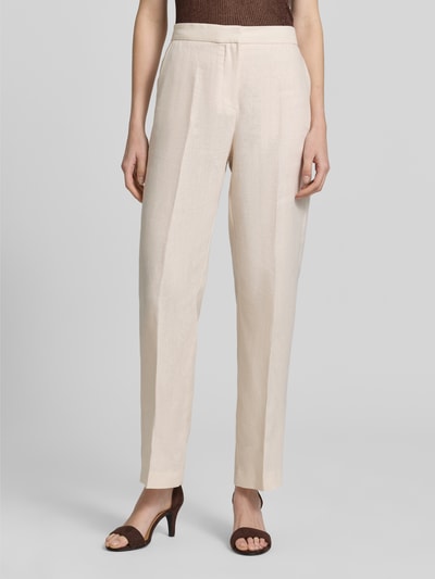 MANGO Stoffhose mit Bügelfalte Modell 'BORELI' Beige 4