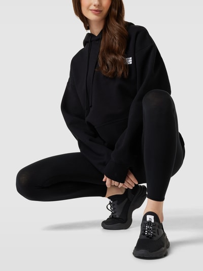 Steve Madden Soksneakers met labelpatch, model 'MATCH' Zwart - 1