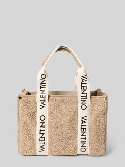 VALENTINO BAGS Torebka z futerka Szarobrązowy 3