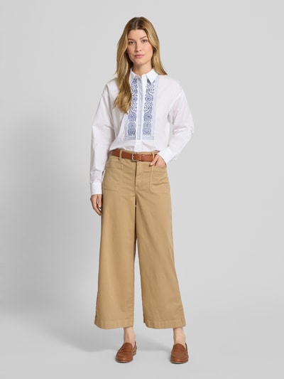 Lauren Ralph Lauren Stoffen broek met steekzakken, model 'YURSHANE' Beige - 1