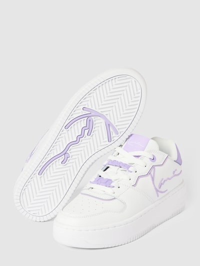 KARL KANI Sneakers met contrastgarnering Wit - 4