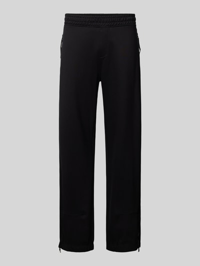 HUGO Sweatpants mit elastischem Bund Modell 'Detechtros' Black 2